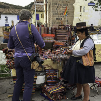 Torghandel i Cusco